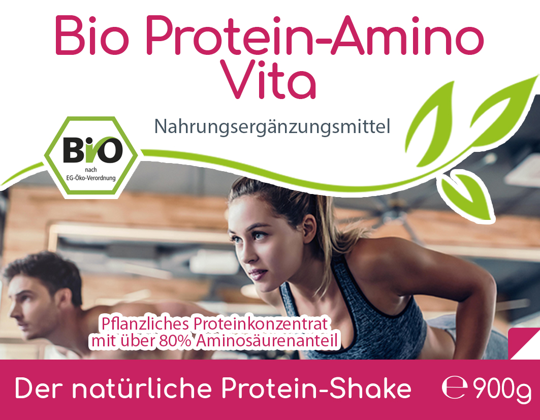 Bio Protein-Amino Vita - 30 Portionen - 900g Vorratsbeutel